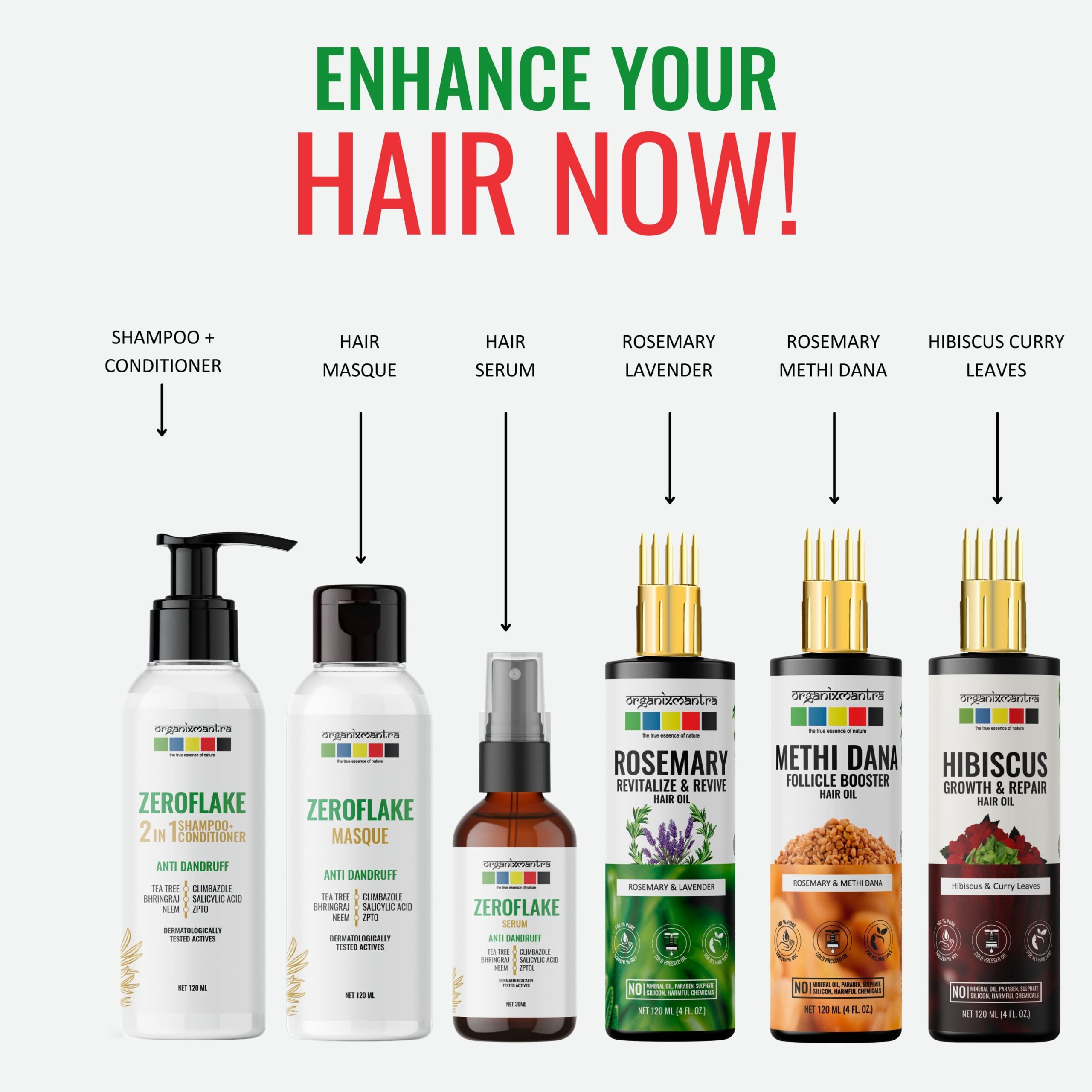 Zeroflake Anti Dandruff Series