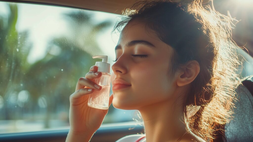 Refreshes skin